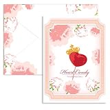Signature Line - Heart Candy Valentine Note Cards (1 Card + 1 Envelope) | Rungtong & Co. Stationery Line