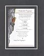 Touching and Heartfelt Poem for Motivations - Keep On Trying Poem on 11 x 14 inches Double Beveled Matting