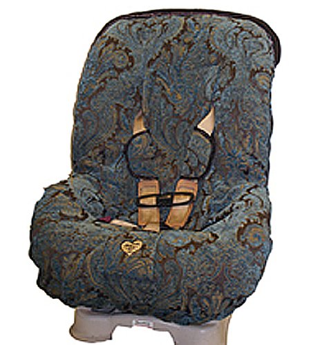 Baby Bella Maya Toddler Car Seat Cover in Couture CoCo Blue