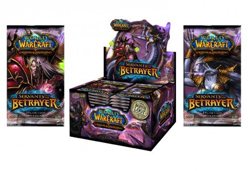 Childrens Toyshop  Spielwaren : Upper Deck 29934 - World of Warcraft Booster Servants of the Betrayer