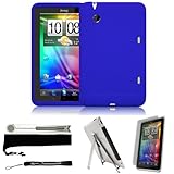 Blue Cover Protective Slim Durable Silicon Skin Case for HTC Flyer 3G WiFi  ....