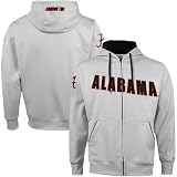 University Of Alabama Stuff: University Of Alabama Gray Pro-Star Full Zip Hoody Sweatshirt