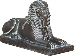 Egyptian Sphinx, Black Finish, 7"L