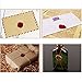 Yoption 5 Pieces Sealing Wax Sticks Set Without Wicks for Wax Seal Stamp (Golden)