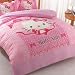 Hello Kitty Ribbon Quilt Cover Sheet Single Bed Set - QUILT NOT INCLUDED