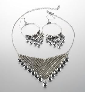 Limited Collection Cascade Necklace & Earrings Set