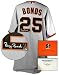 Barry Bonds Autographed/Hand Signed Authentic San Francisco Giants Away Baseball Jersey