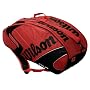 Wilson(R) '09 [K] Tour(TM) Super Six Pack-Red/Black