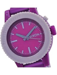 Nixon Womens A287698 Gogo Purple Rubber Purple Dial Watch