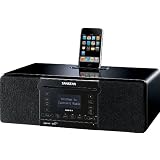 Sangean DDR-63 All-in-One Table Top with WiFi Internet, FM-RDS/Aux In/ CD/USB/iPod Cradle in Acoustically Designed Wooden Cabinet