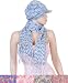 Womens / Teen Girls Multi-Color Polyester Knitted Scarf with Matching Hat Set - New !