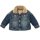 sherpa-lined denim jacket
