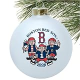 Boston Red Sox White 2008 Collectors Series Ornament