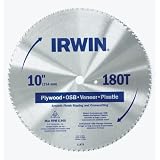 Irwin 11870 10-Inch 180 Tooth TCG... by Irwin