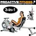 ProActive Fitness?? Pilates Advantage 3-in-1 : Rower / Recumbent Bike /   Pilates Exerciser