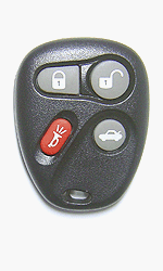 Keyless Entry Remote Fob Clicker for 2003 Pontiac Grand Am - Memory #2 (Must be programmed by Pontiac dealer)