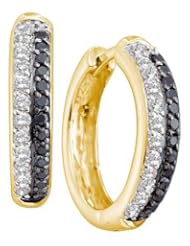 0.70CTW DIAMOND FASHION HOOPS
