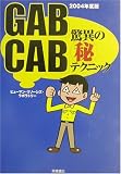 �uGAB�v�uCAB�v���ق̃}����e�N�j�b�N�q2004�N�x�Łr