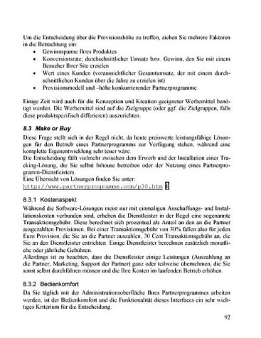 Geld verdienen im Internet durch kostenlose Partnerprogramme Homepage statt Aktien