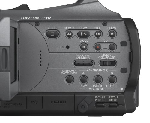 Sony HDR-FX7 3-CMOS Sensor HDV High-Definition Handycam Camcorder with 20x Optical Zoom under High Definition in The Electronics Store