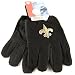 New Orleans Saints Black Jersey Gloves