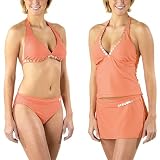 Merona Mother of Pearl Trimmed Swimwear - Coral