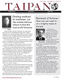 Taipan Newsletter