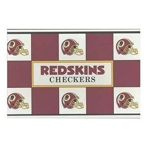 Big League Promotions Washington Redskins Checkers