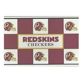 Big League Promotions Washington Redskins Checkers by Big League Promotions