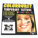 University of Missouri Temporary Tattoos (4 count)