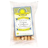Kinnikinnick Foods Gluten-Free Cookies, Wolfesbrand Lemon Cranberry, 8-Ounce Bags (Pack of 6)