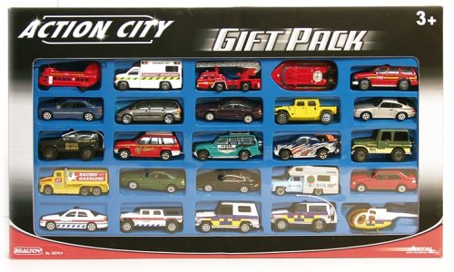 Childrens Toyshop  Toys : Action City 18279 - Car Gift Set 25pc