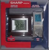 Sharp Atomic Desk Clock and Travel Clock Combo