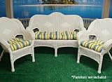 3 Piece Wicker Furniture Outdoor Patio Cushion Set Summer Fresh Stripe 5189A9KOHtL. SL160 3 Piece Wicker Furniture Outdoor Patio Cushion Set Summer Fresh Stripe