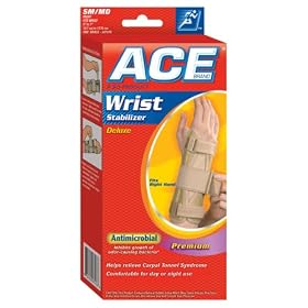 Click here to buy ACE Deluxe Wrist Stabilizer, Small Medium, Right by ACE.