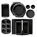 Silicone Solutions 10-pc. Bake-and-Serve Set - Black