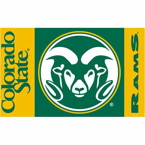 Buy BSI Colorado St. Rams Premium 3x5 Flag by BSI