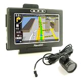 Navsgo GO433RV 4.3' on dash car GPS with Bluetooth & Wireless backup camera systm 3D building USA/Canada maps Teet-to-speech voice guide MP3 MP4