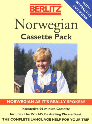 Berlitz Norwegian Cassette Pack With Interactive Dialogues (Cassette & Book) (Norwegian Edition)