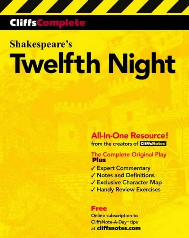 Twelfth Night: Complete Study Guide (Cliffs Notes)