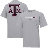 Nike Texas A&M Aggies Ash Rush the Field T-shirt