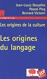 Les origines du langage : Les origines de la culture