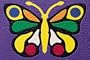 BUTTERFLY CREPE RUBBER PUZZLE