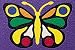 BUTTERFLY CREPE RUBBER PUZZLE