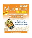 Mucinex Children's Cough Mini-Melts, Orange Cream, 12-Count (Pack of 2)