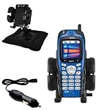 Sanyo RL-2000 Auto Bean Bag Dash Holder with Car Charger - Uses Gomadic TipExchange