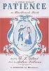 Patience or Bunthrone's Bride: Vocal Score