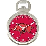 NCAA Men's COL-PW-ARK Pocket Collection Arkansas Razorbacks Pocket Watch