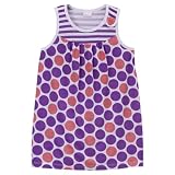 Girls' Xhilaration Baby Doll Printed Top - Amethyst