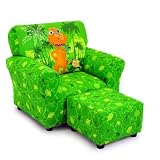 Kidz World 1960-1-DTBG Dinosaur Train Buddy Green Club Chair